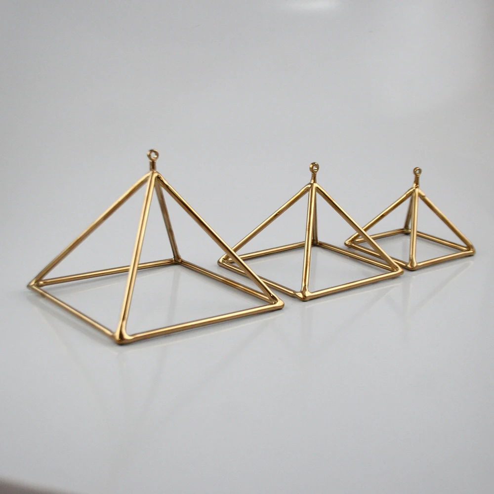 3' - 16'  meditation quartz crystal singing pyramids wholesale human body chakra energy balancing meditation pyramids