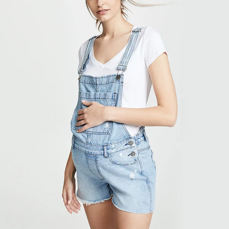 
Custom Cotton Sexy Women Overalls Maternity Clothing of Women Dungarees 