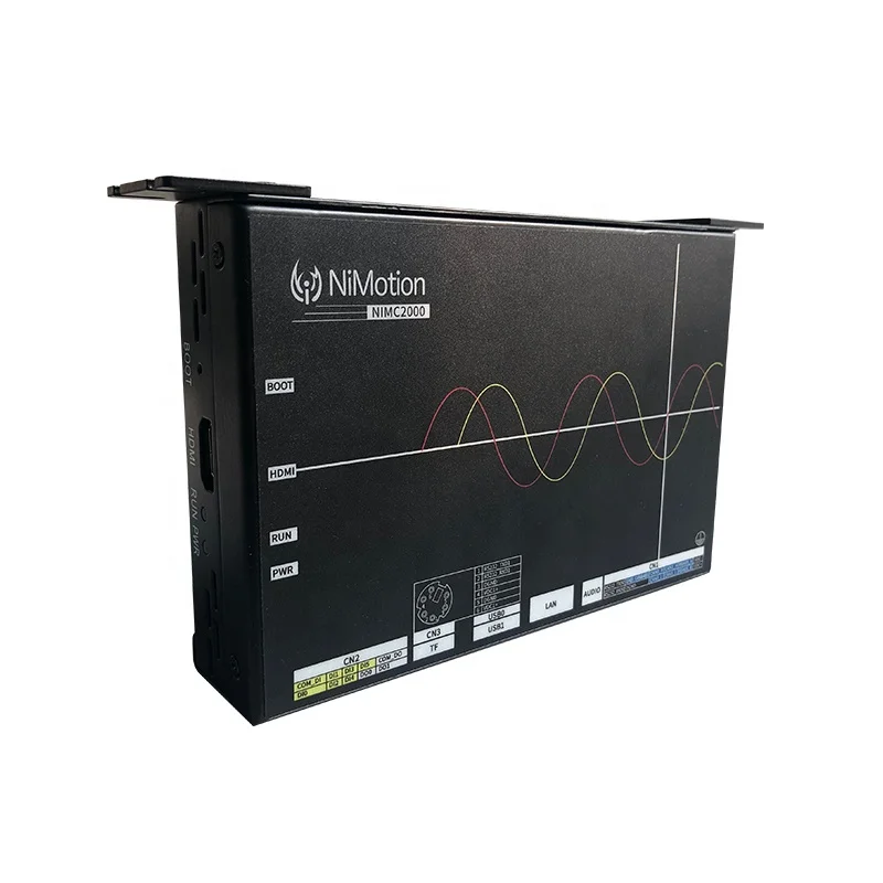 NICM2000N PLC programmable logic controller Support EtherCAT master station, MODBUS, CANopen and other bus interfaces