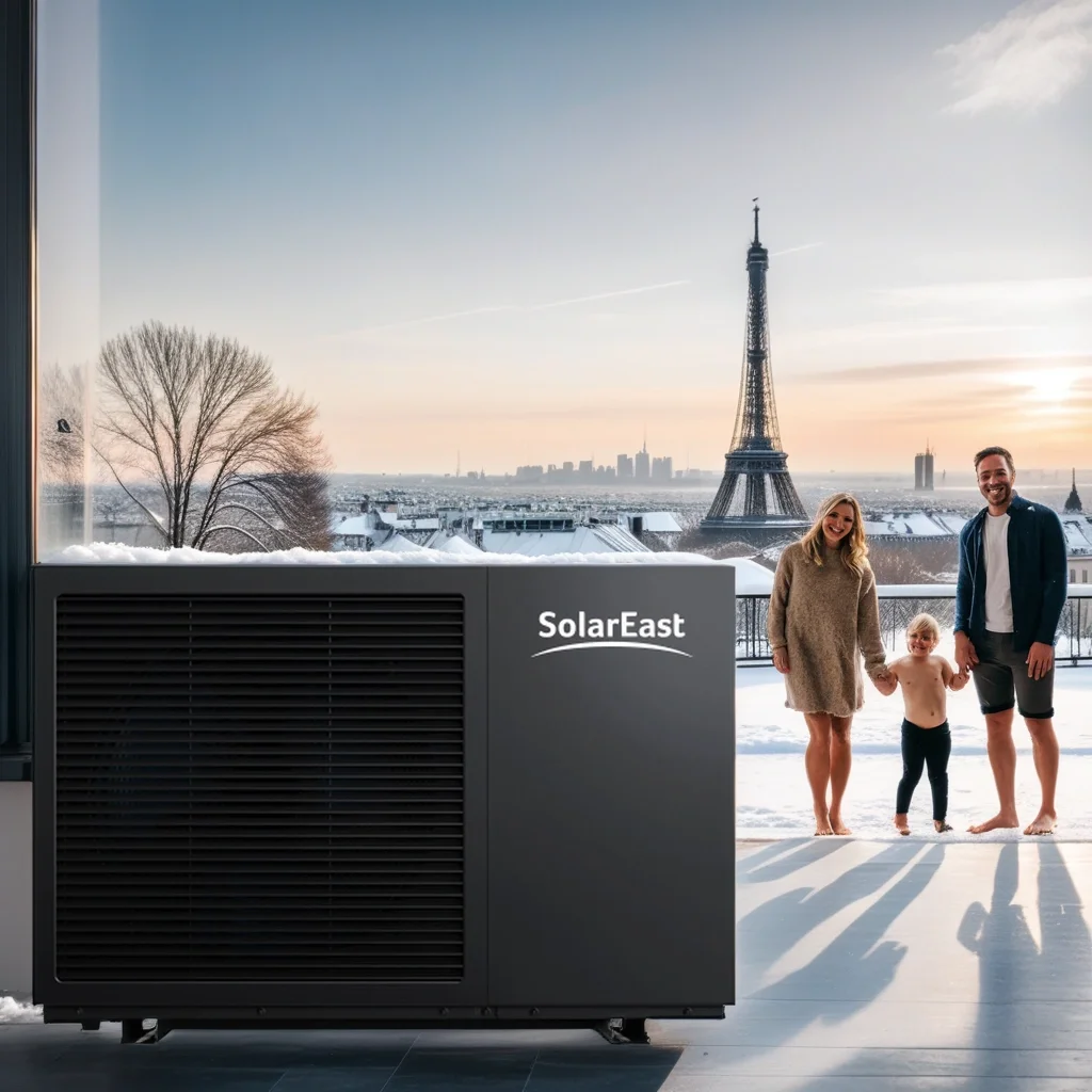 Solareast Wholesale R 290 dc inverter high temperature heat pump Monoblock Warmepumpe r 290 for heating cooling system