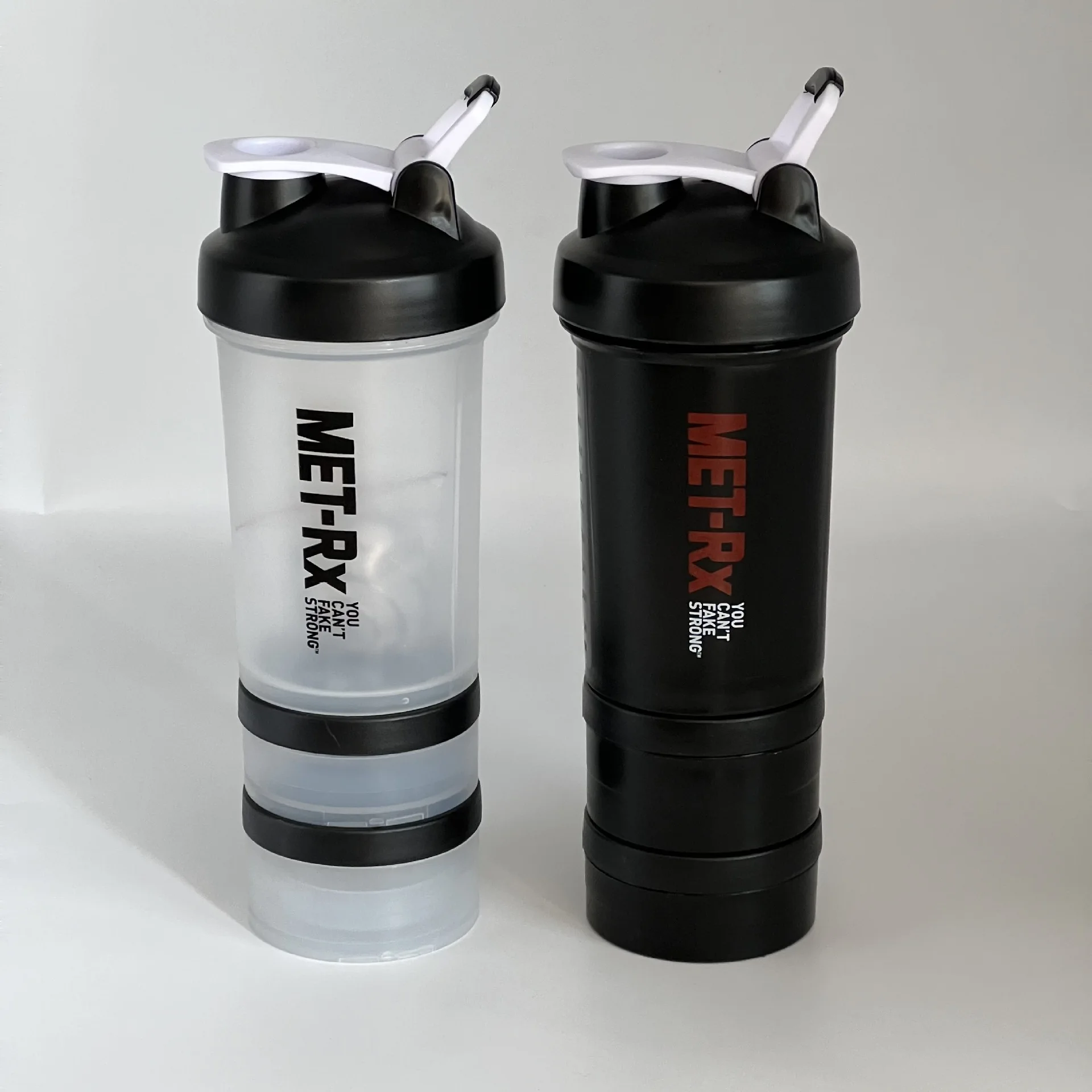 500ML Handle Three-layer Shake Cup Fitness Milkshake Blending Bottle Dried Egg white Cup Sports Kettle