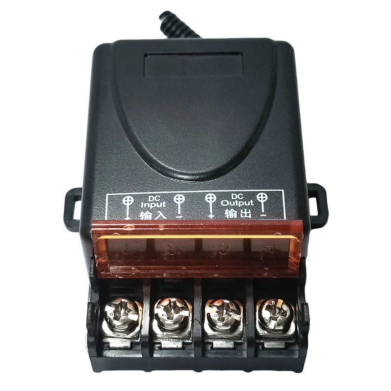 china switch manufacturer DC12v 24v 36v 48v 60v 72v 1ch Relay Wireless Rf Receiver Wireless Remote Control Switch for motor