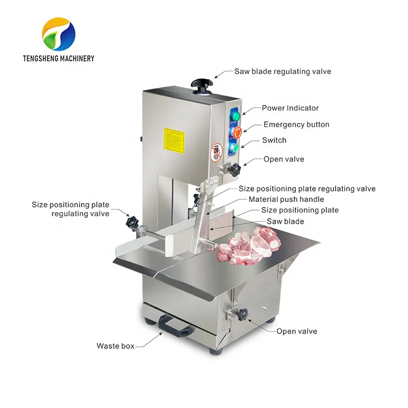 Stainless steel frozen meat cutting machine /bone saw machine