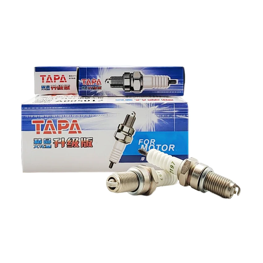 Best price spark plugs A7TC D8TC engine parts special motorcycle spark plugs cg125 ybr125 for honda yamaha