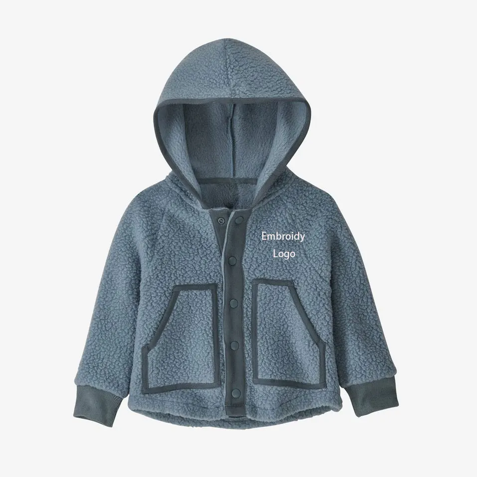 Teenage Boys kids fall clothing 2022  Borg Fur hoodies Children Winter Clothing sets Kids Clothing