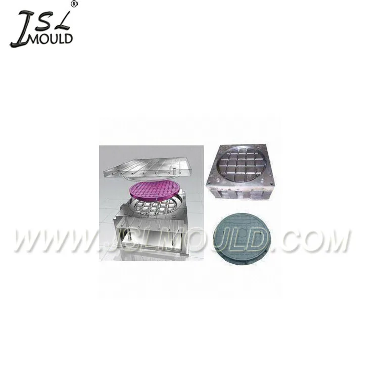 Custom made composite smc bmc manhole cover Mould