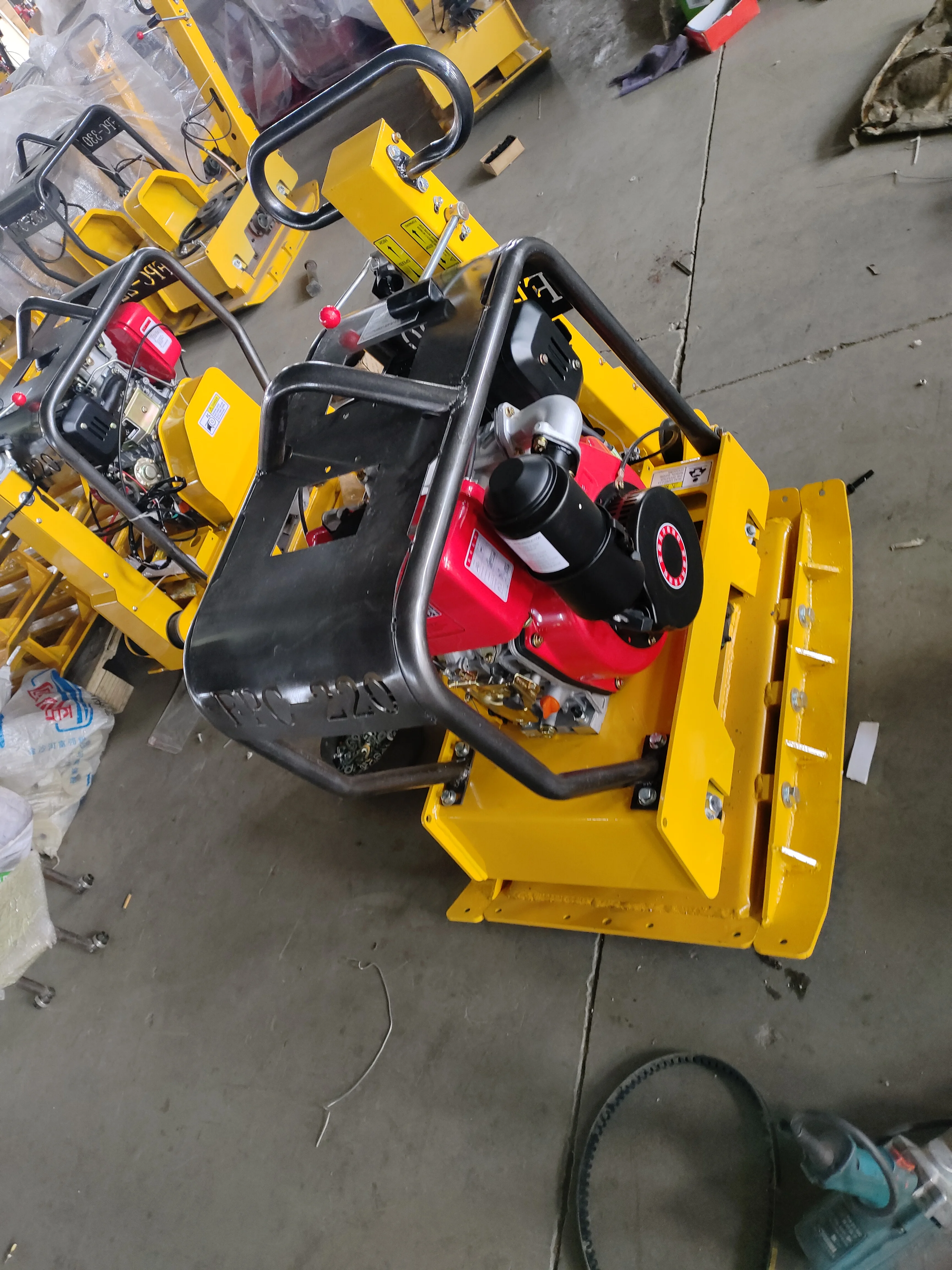 Low Cost Road Roller Handle Type Compactor Vibratory Road Roller Used Asphalt Road Roller