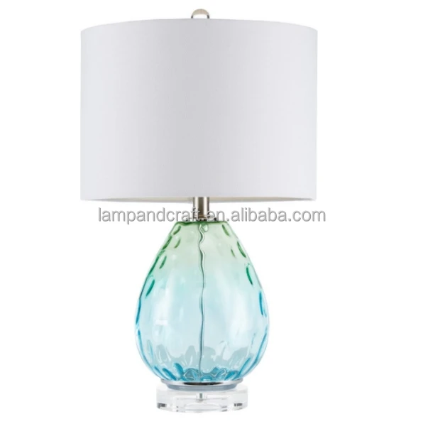 Urban Habitat Borel Ombre Glass Table Lamp  for home decor bedroom hotel lobby hotel Guestroom