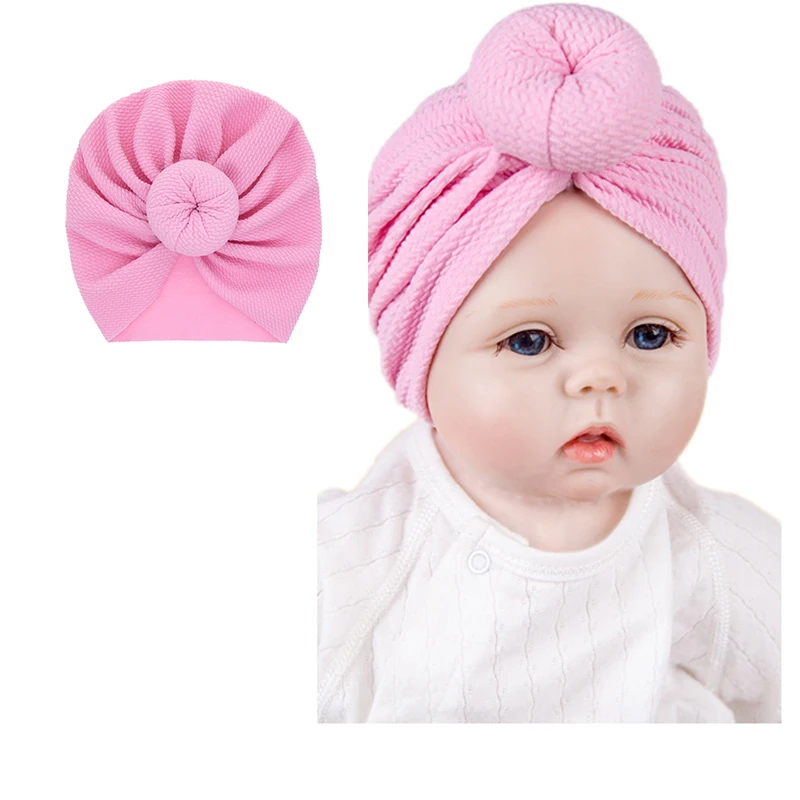 Шапочка для младенцев однотонная, шапка для детей, реквизит для фотосъемки