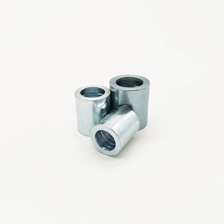 2022 High quality BSP JIC metric carbon steel hydraulic hose tube  flange ferrules fittings hydraulic parts