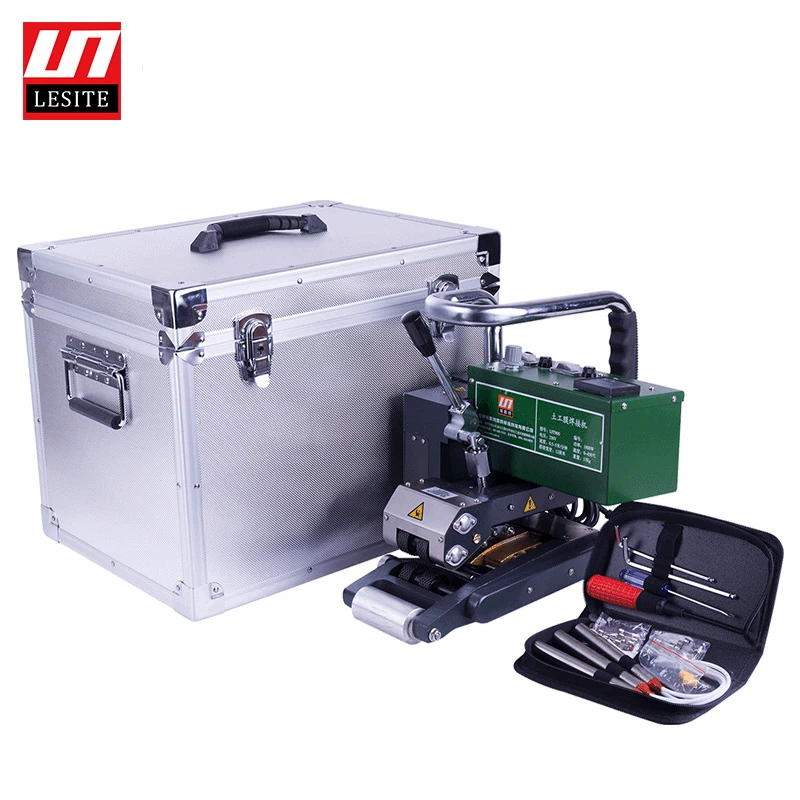 Portable Plastic Geomembrane Seam Welder Welding Machine for Thick Membrane