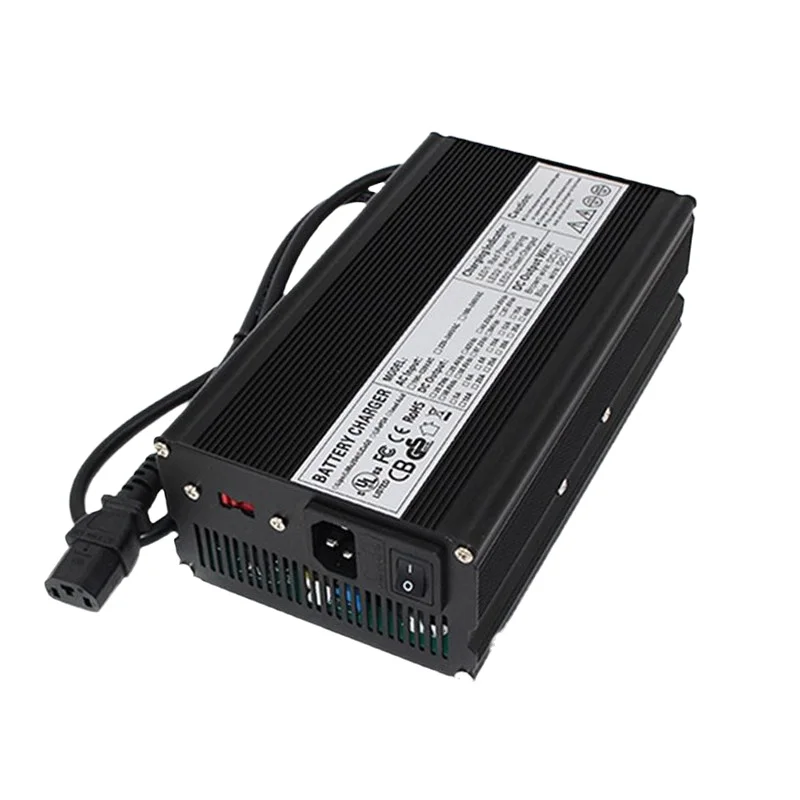 84V 5A Quick Charge For 20S 72V Lithium Battery Pack With Cooling fan Smart electric scooter bike car Forklift Charger