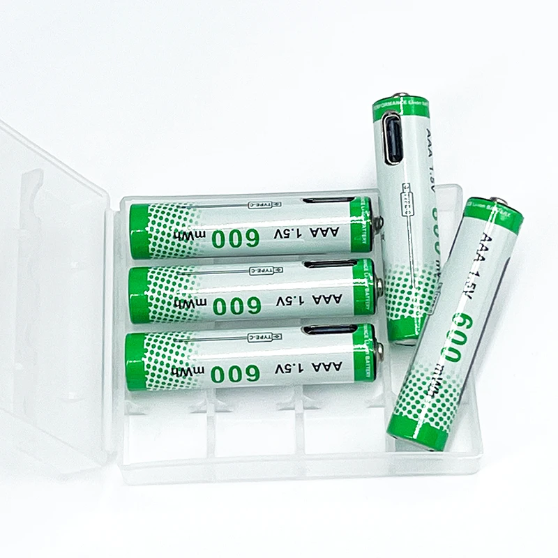 Перезаряжаемые батареи OEM ODM usb1. 5v2500mwh AA type c порт высокой емкости экологически чистые и безопасные перезаряжаемые aa