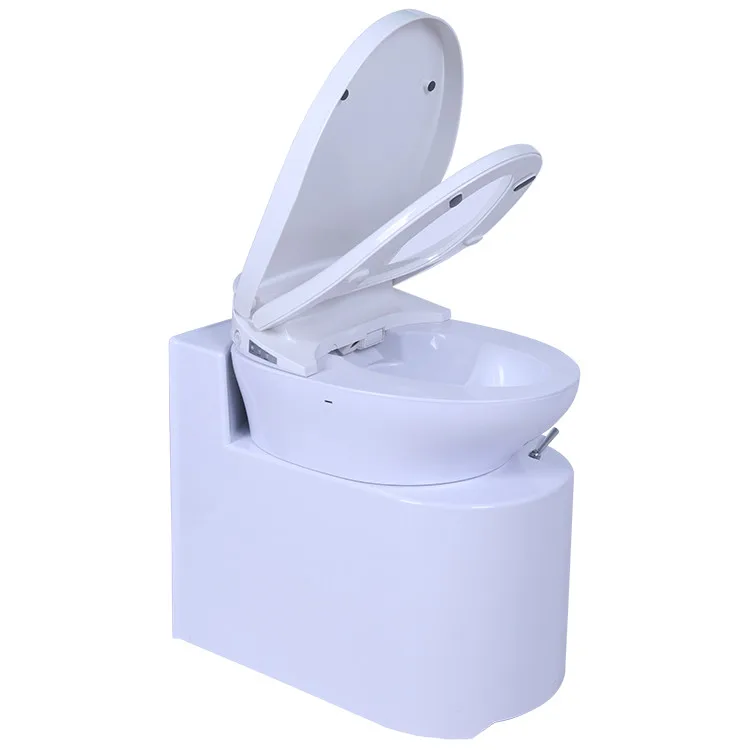 Easy to install composting van toilet caravan and RV biodegradable toilets