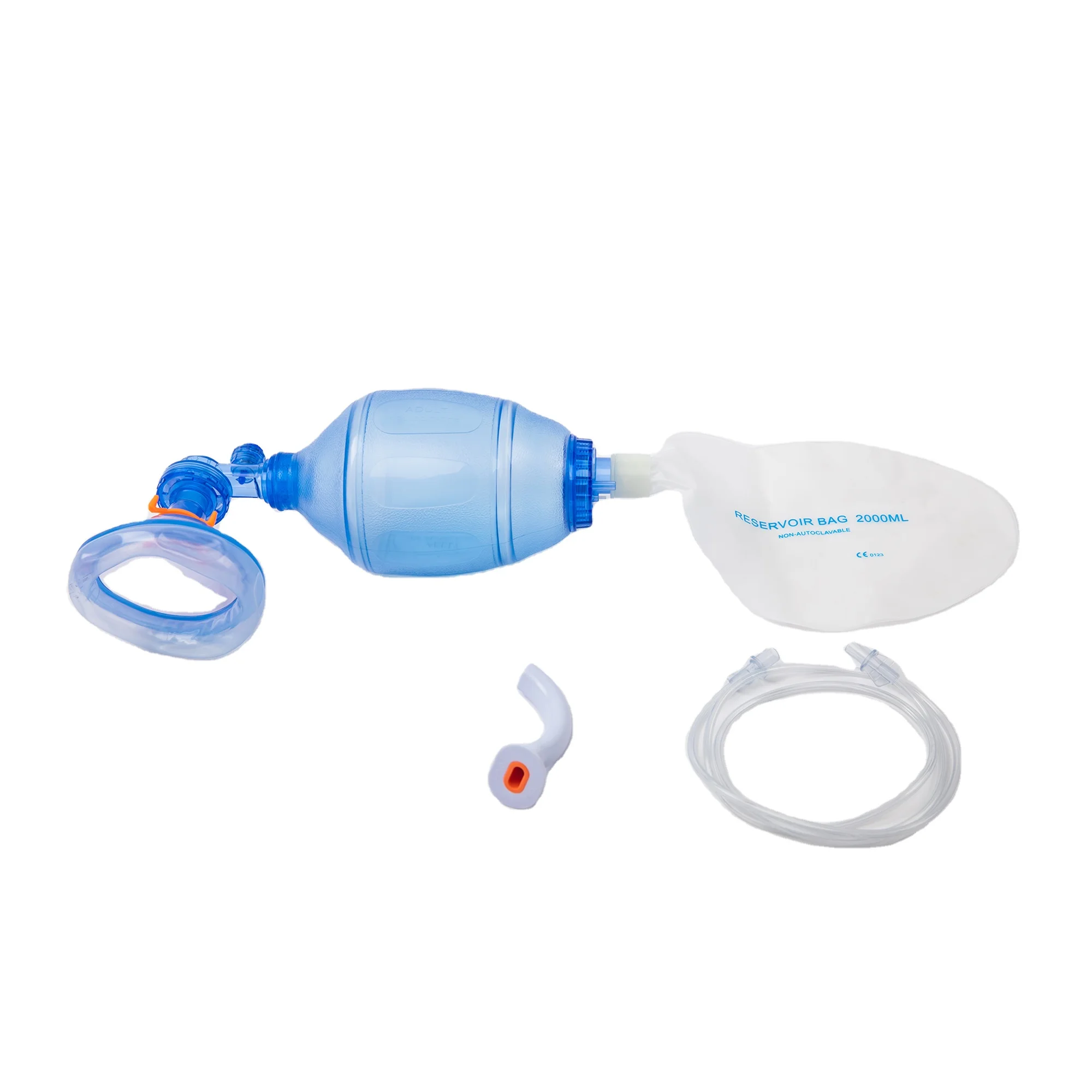 Adult Emergency Disposal Pvc and Silicone Ambu Bag Manual Resuscitator