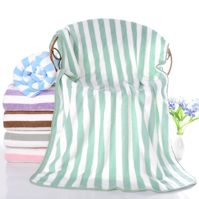 High quality microfiber super absorbent bath towel
