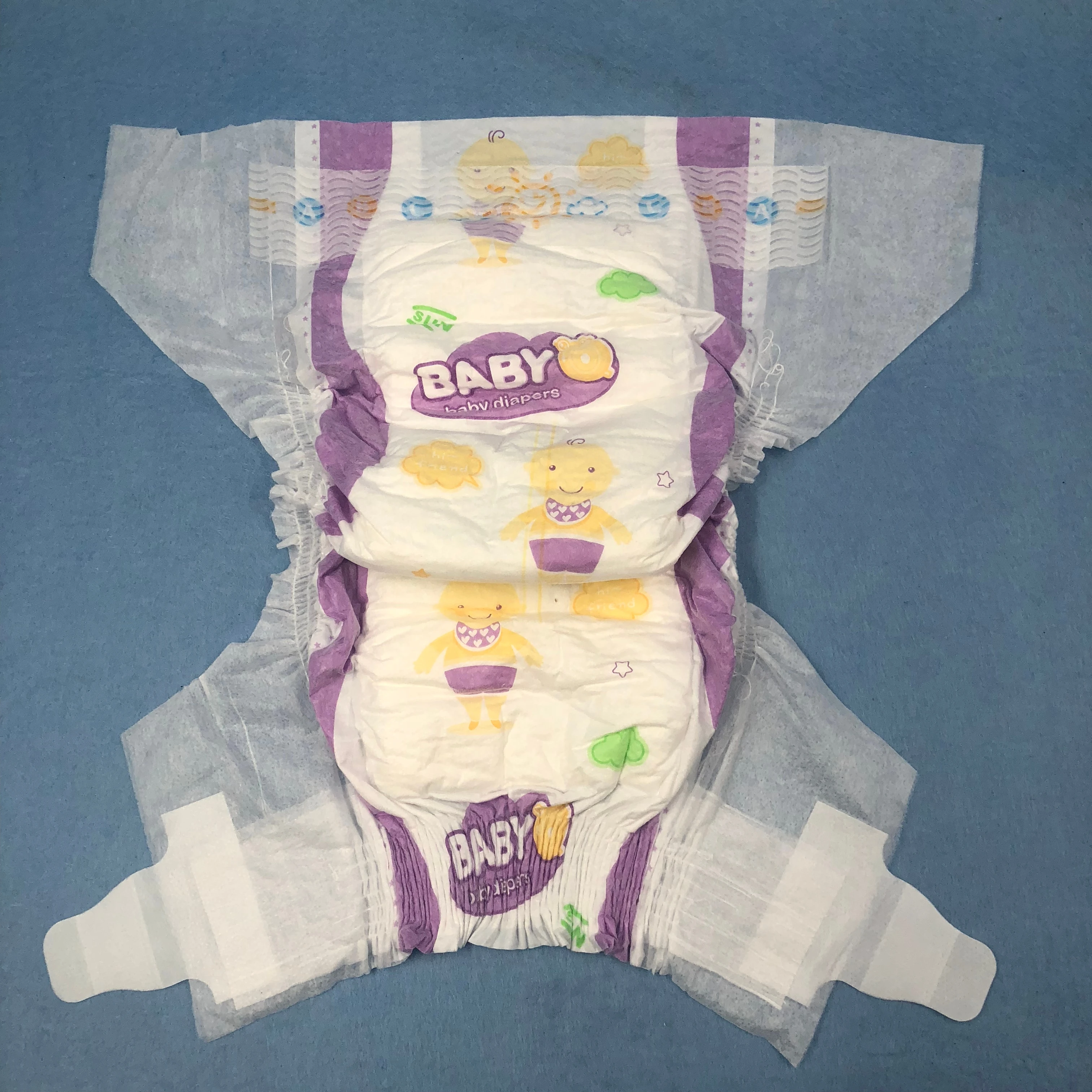 wholesale private label high quality disposable sleepy cotton baby cheap diapers manufacturers