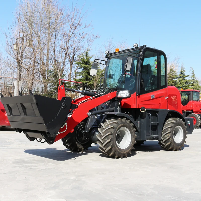 CE earth-moving machinery 4x4  farming machinery agricultural mini loaders Mini Front End Loader EPA mini Wheel Loader for sale