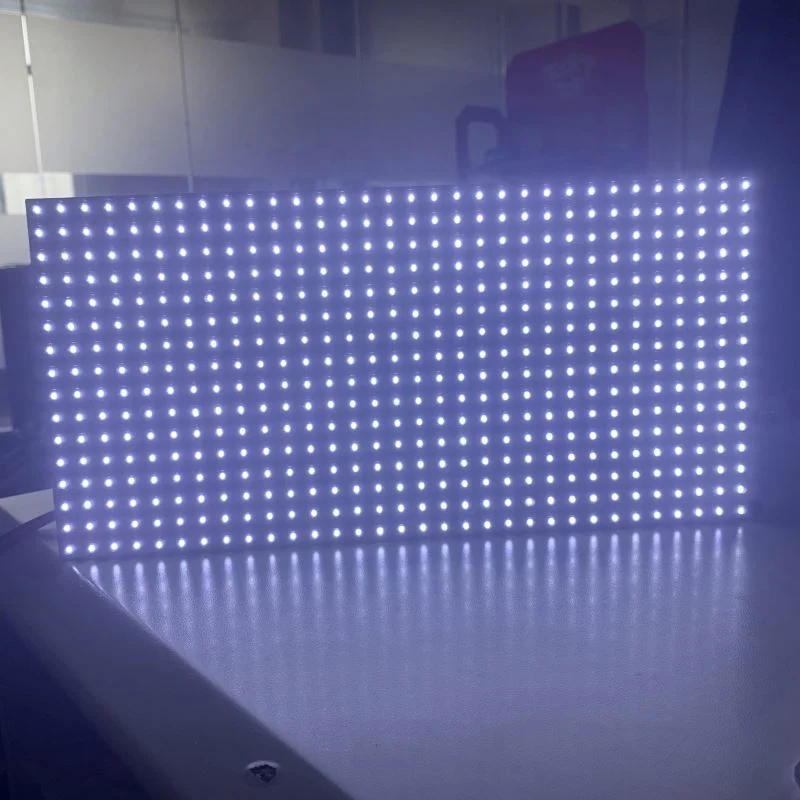 Высокое качество Shenzhen P10 Белый Цвет для помещений 320x160 мм 32*16 точек HUB12 SMD светодиодный дисплей модуль