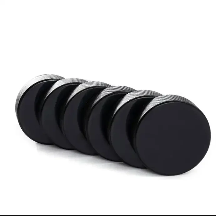 Professional OEM Customized Logo Printing Rubber Ice Puck Hockey Puck