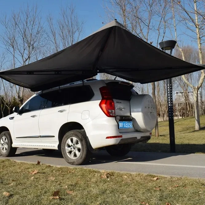 Dry Quickly Side 4wd  4x4 Offroad Foxwing 270 Degree Awning Heavy Duty Self Supporting Car Camper Tent Awing
