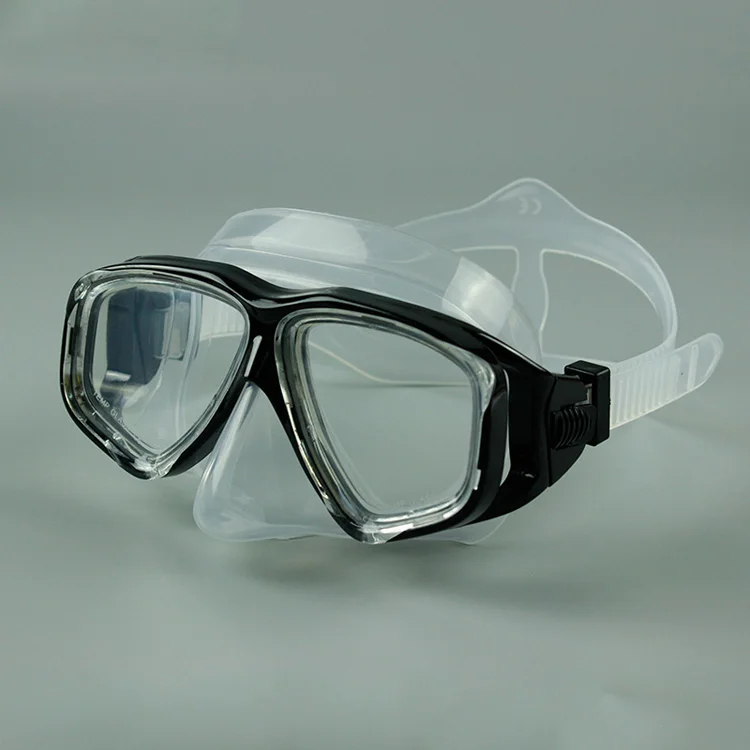 Professional Tempered Glass Waterproof Silicone Scuba Diving Mask