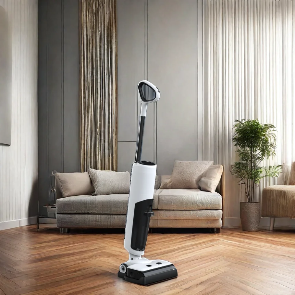 Self-Cleaning Household Floor Washer 2 In1 Electric Mop Cordless Wet and Dry Vacuum Cleaner