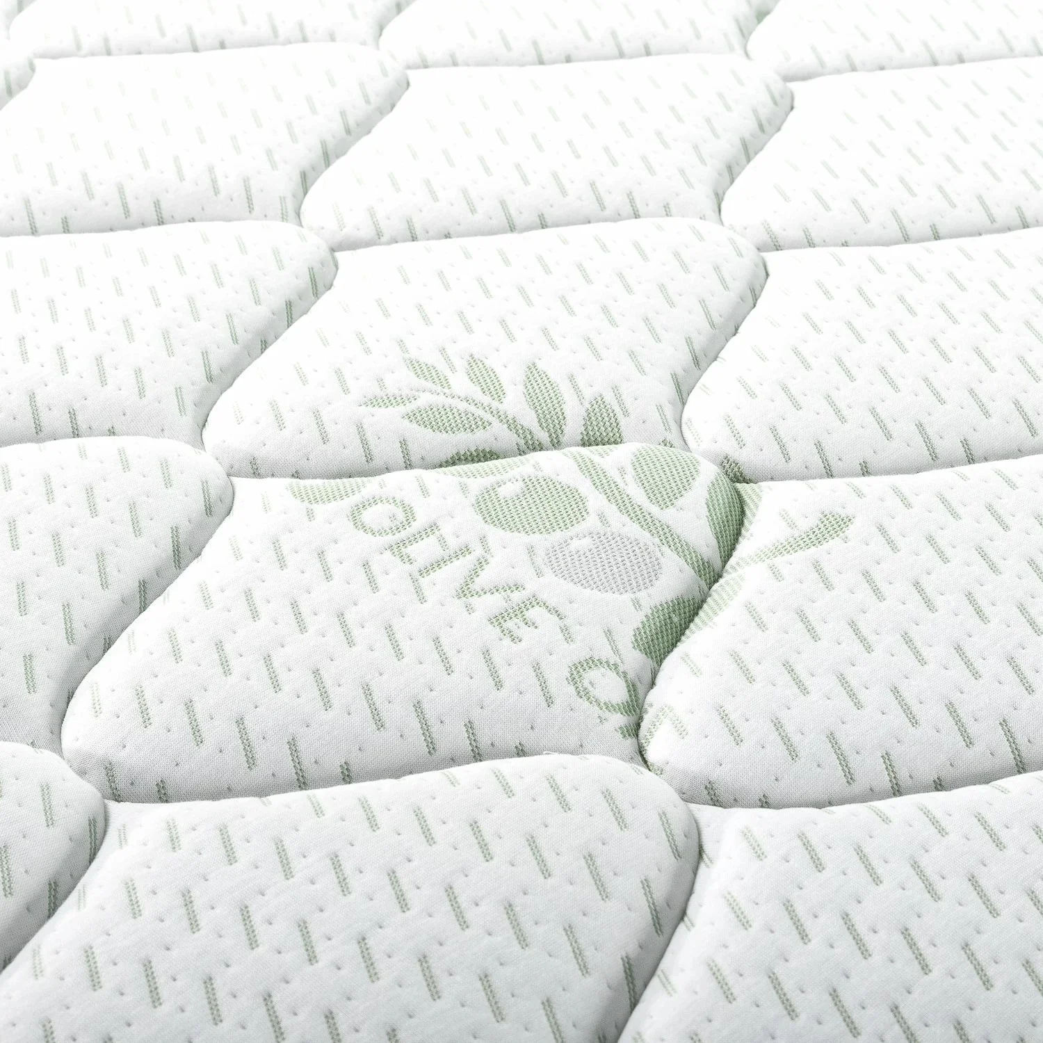 OEM/ODM 12 Inch Comfortable gel infused memory foam 7 zoned pocket spring mattress