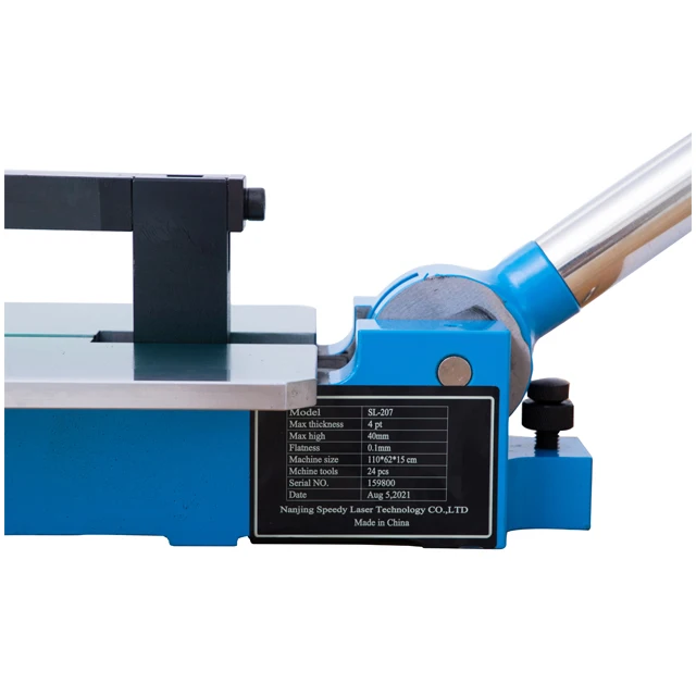 SL-207 Europe style rule steel blade rule manual bender machine for manual die board