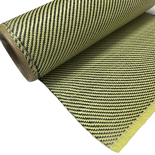 Composites Colorful Carbon Aramid Fiber l Carbon Fiber 3k  Kevlars Aramid Fiber 1500d Hybrid Fabric
