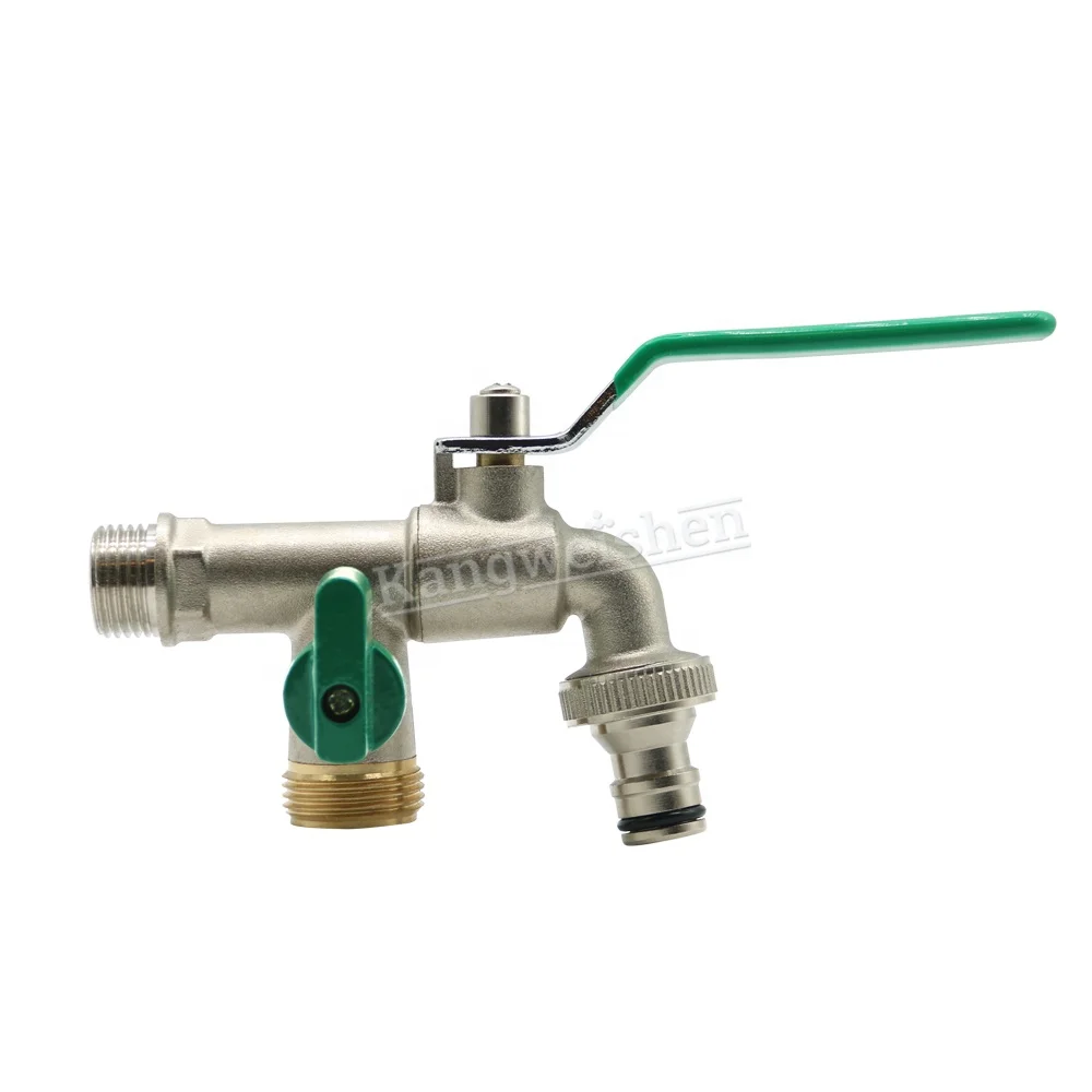 
OUKE Germany Nickel Plated Two ways Brass Bibcock TAP 