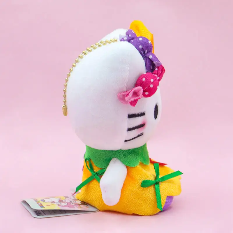 Aolan желтые конфеты котенок Кот Мягкие игрушки животных брелок Kawaii Sanrion Валентина подарок Хэллоуин плюшевый Декор Орнамент