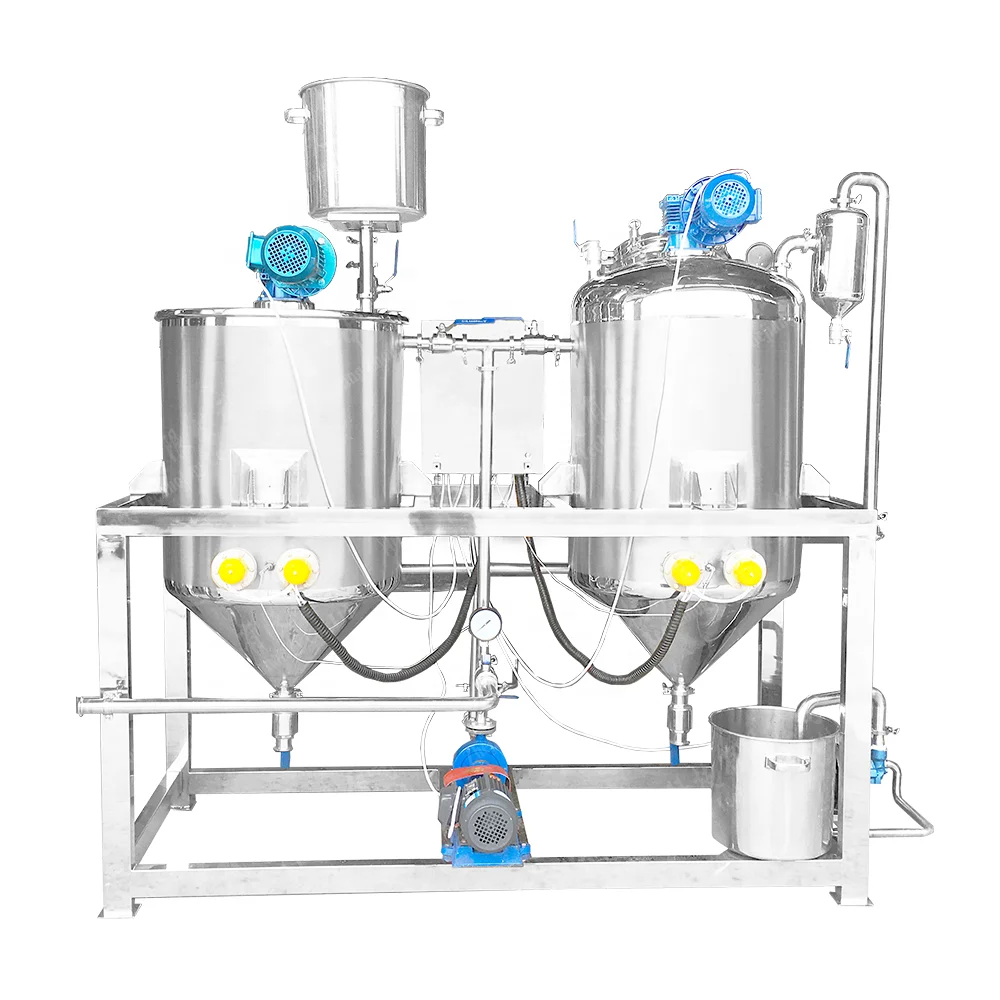 Factory direct sale 200L Stainless Steel Oil-Water separator mixer tank with Stirrer Mixing machine for yoghurt essence