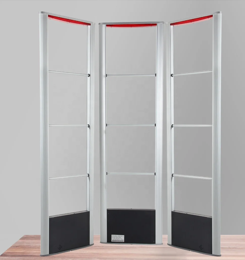 e-Bit Manufacturer EAS RF Anti-theft Security System RF-002 8.2Mhz Aluminum Alloy Alarm Gates Garment Stores Shoe Shop