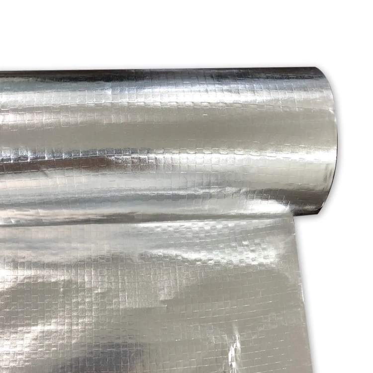 top quality greenhouse thermal insulation material woven fabric laminated aluminium foil coated insulation