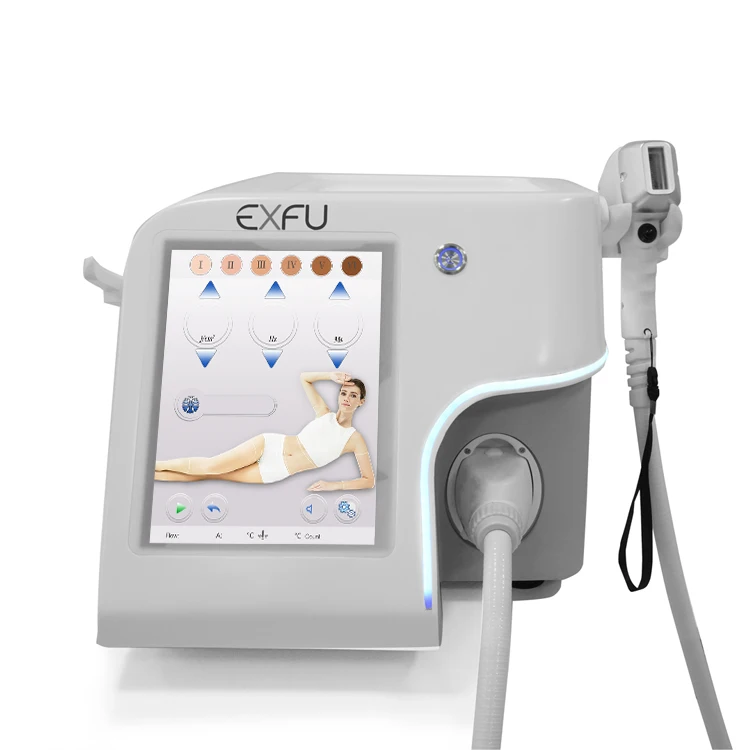 diode laser hair removal machine OEM logo Medical CE portable 755 808 1064 laser hair removal epilator 808nm diode laser