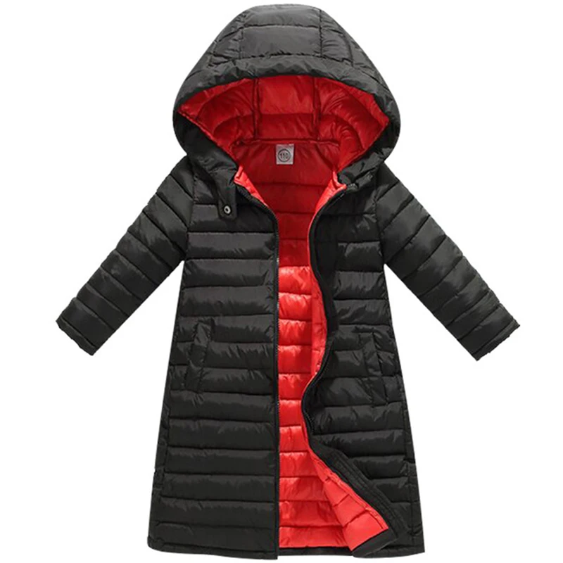 JACKETOWN Winter Jacket  For Girls Warm Hooded Coat Children Down Parkas Outwear