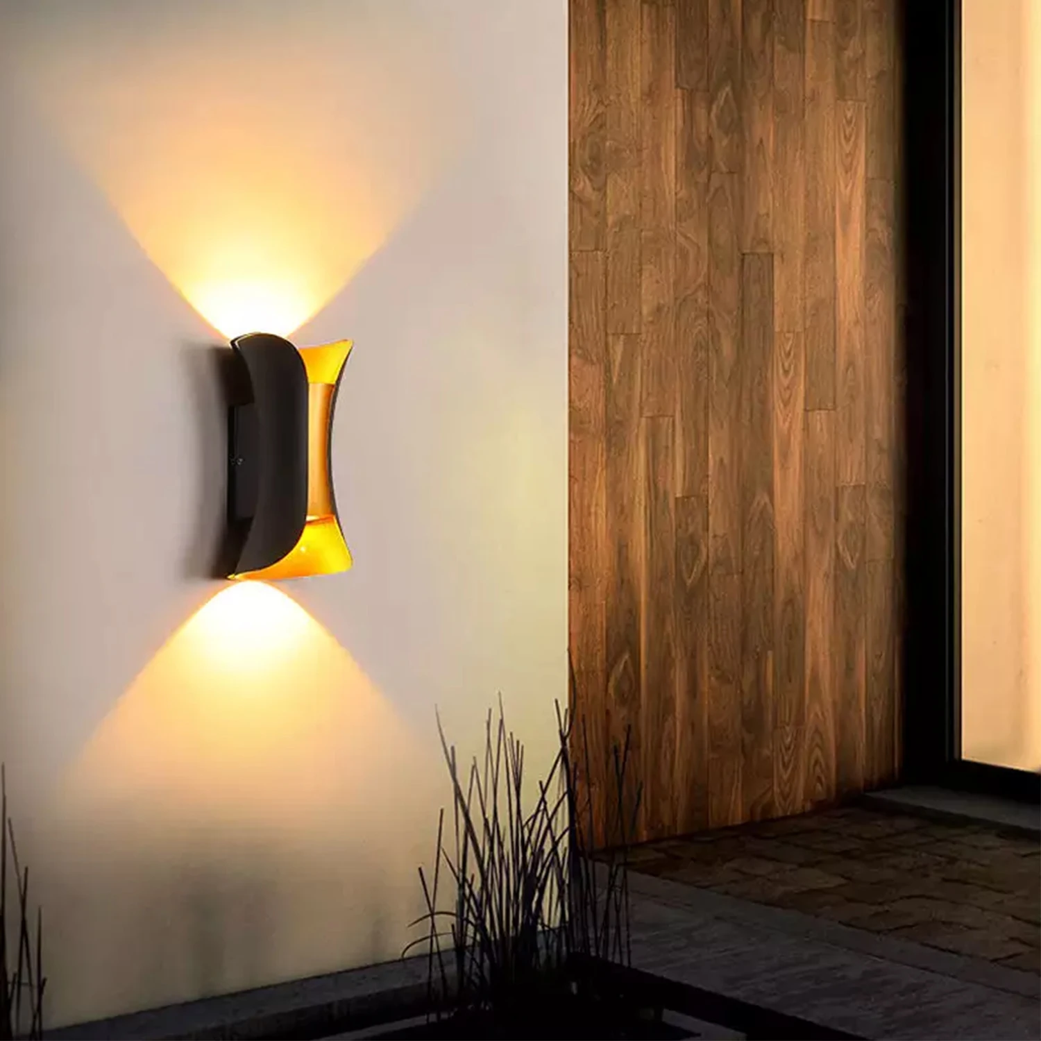 Indoor luxury decoration home bedroom 2w 4w 8w 220v aluminum bracket light modern external lighting led wall lamp