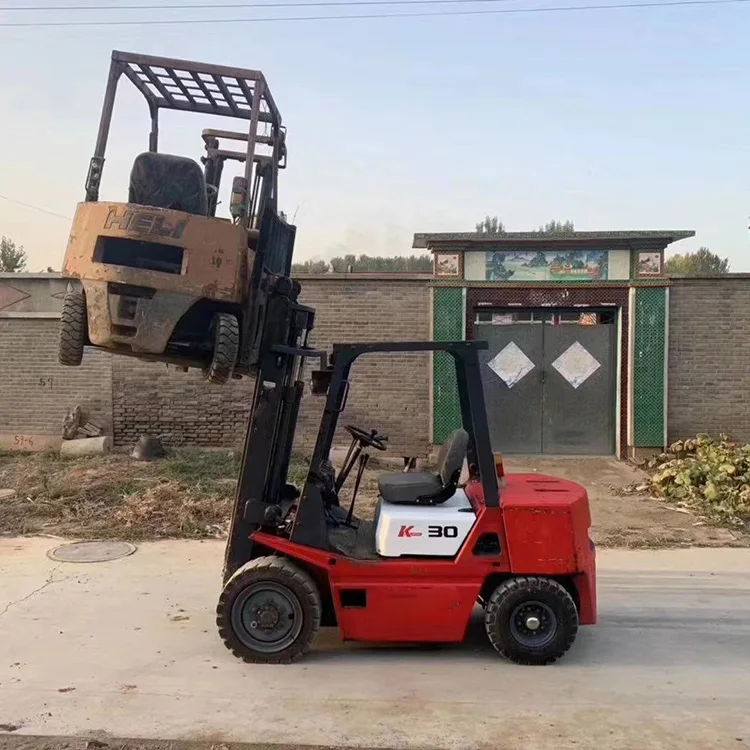  Б/у 5 тонн дизельный вилочный погрузчик по низкой цене от китайского завода для продажи