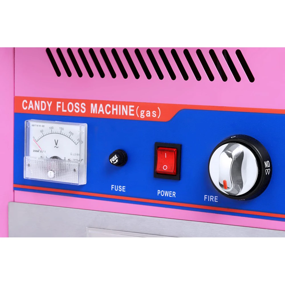 Commercial Sugar Floss Sweet Cotton Candy Maker Machine Gas cotton candy floss machine flower Cotton Candy Machine for sale