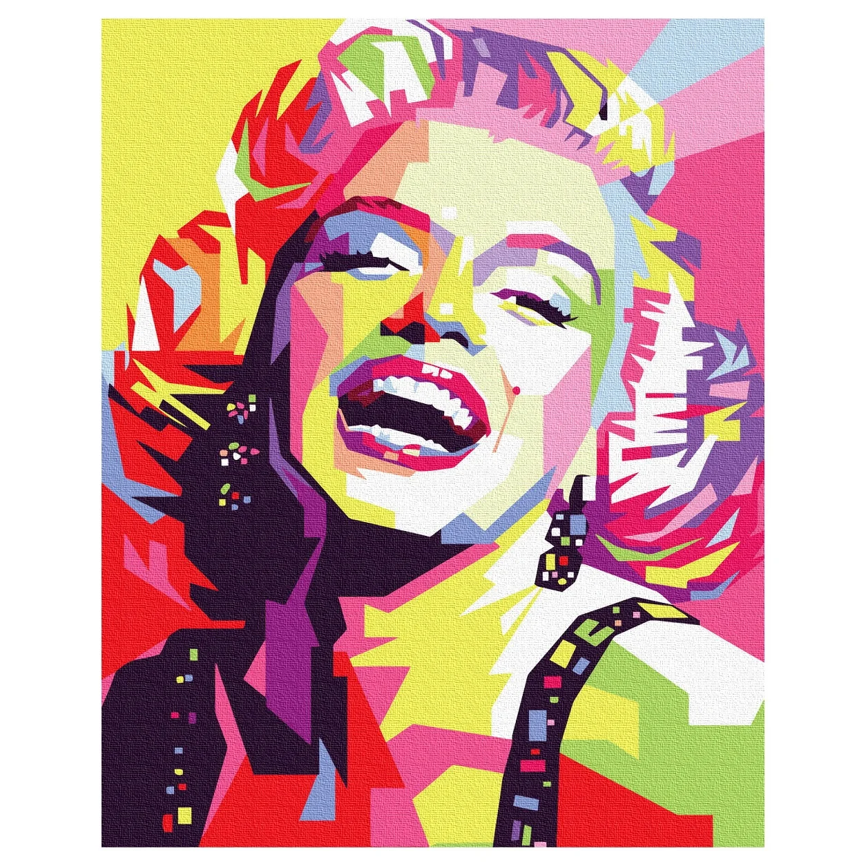 Paint boy GX3975 European american beauty decorative paintings monroe colorful portraits figure painting by numbers