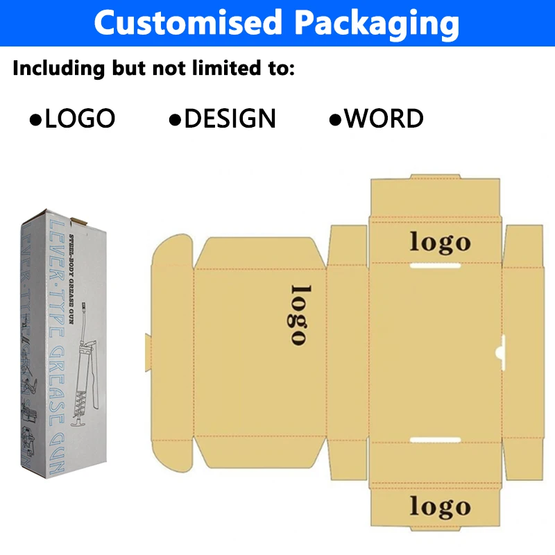 500cc 14oz  American Style 12000psi Heavy Duty Manual Hand Pistol Grip Grease Gun 500cc