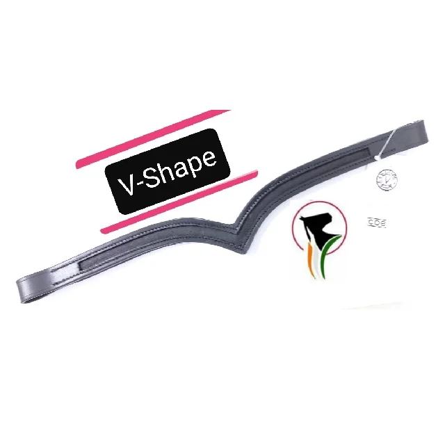
EQUESTRIAN FASHIONABLE EMPTY CHANNEL BROW BANDS WITH HIGH QUALITY LEATHER 
