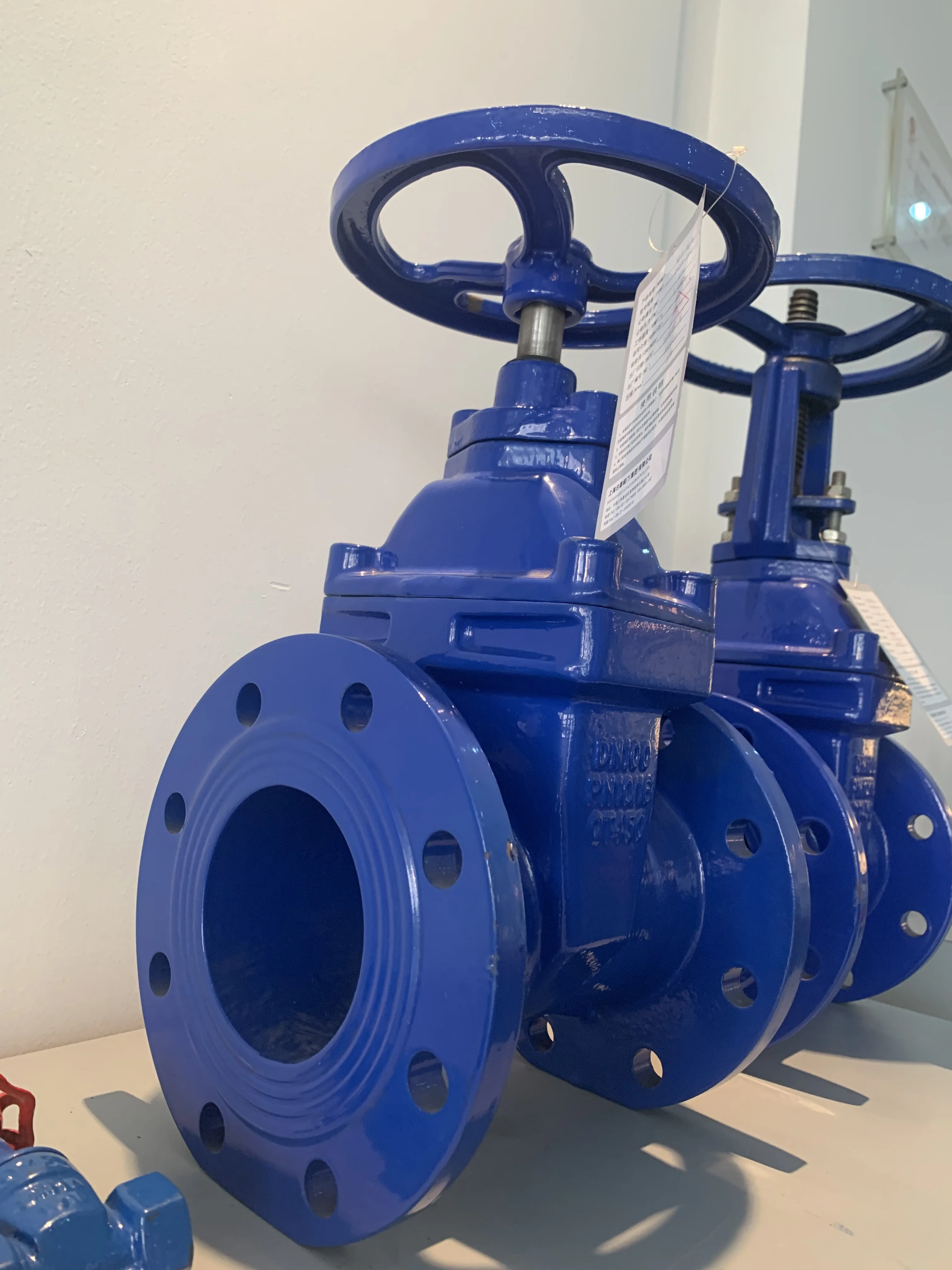 
China Factory Ductile Iron DIN F4 Non-rising Resilient Seated Gate Valve for water 