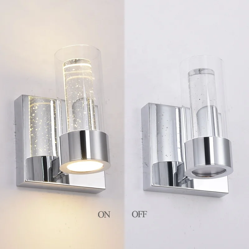 2020 new arrival modern hotel senior led wall sconces led bedside reading lamp crystal wall lamp fixtures luxury vanity lighting