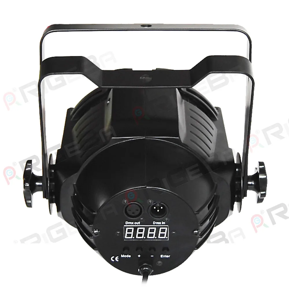 Best Selling 12W RGBW 4-in-1 Indoor LED Par 64 Can Light  Projection Spotlights for DJ & Hotel DMX & DMX512 Control