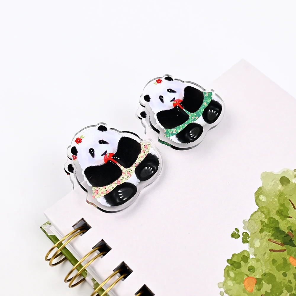 High quality Hot selling Factories Cute Custom Acrylic Paper Clips Cartoon Acrylic clip