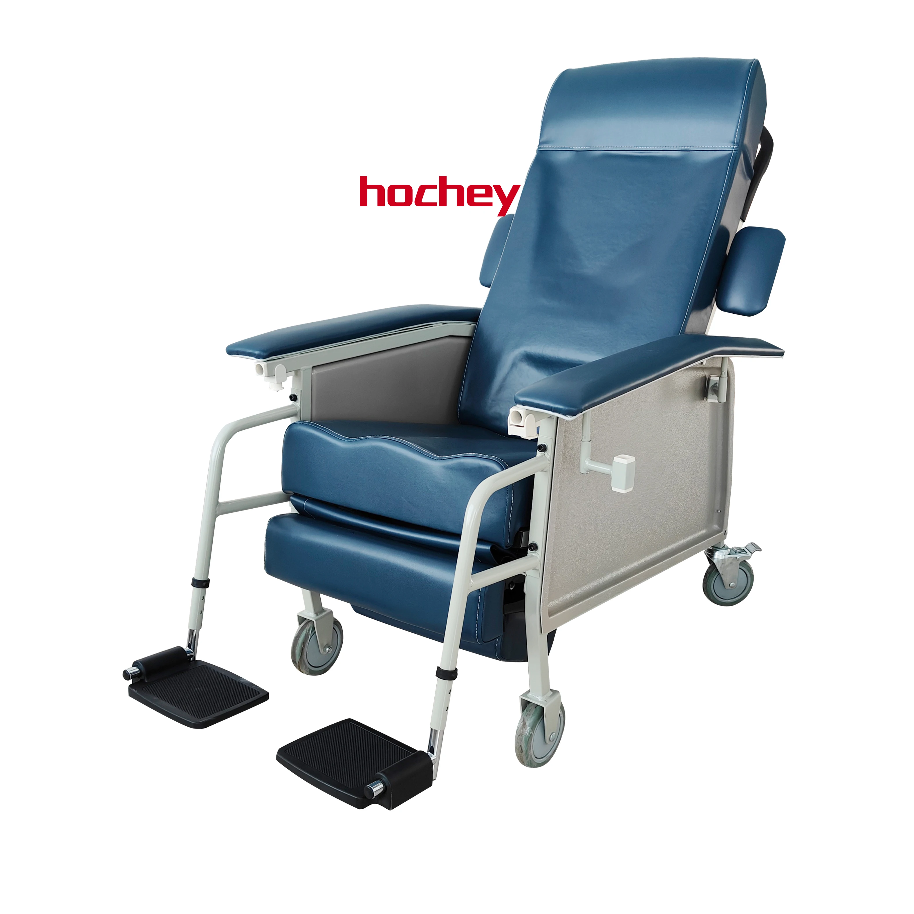 HOCHEY MEDICAL Hospital Clinical Care Recliner Portable Comfortable Chair For Old Patient Price