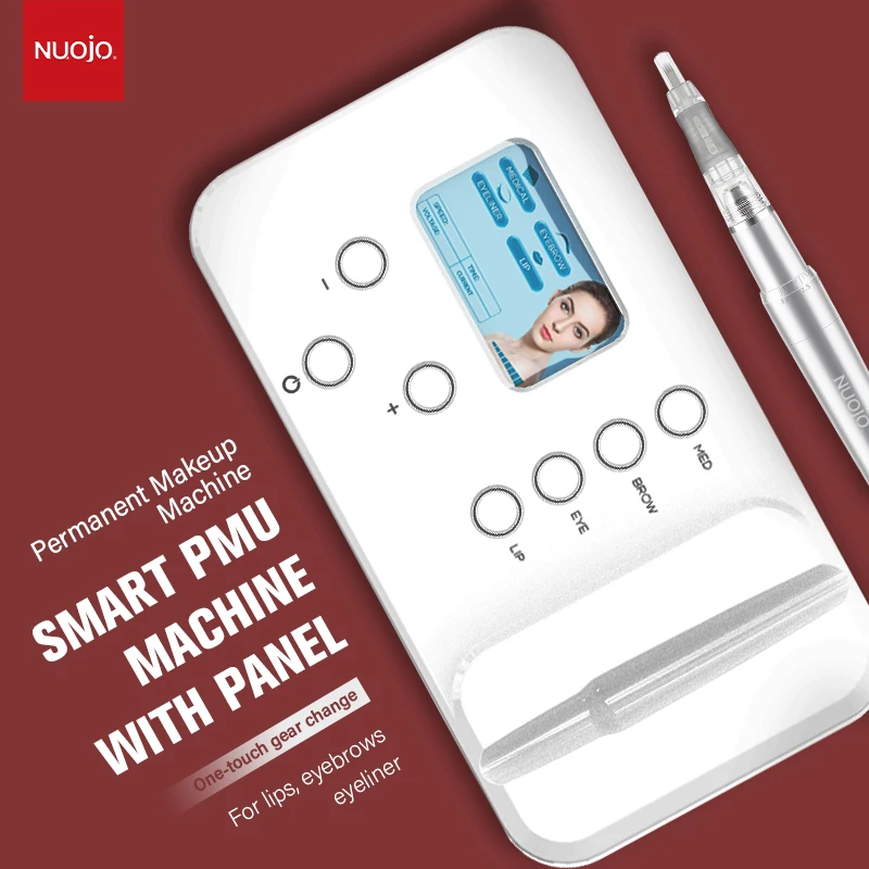 PMU pen supplies FAMISOO OEM logo wireless eyebrow lips eyeliner face tattoo gun professional mts semi permanent makeup machine