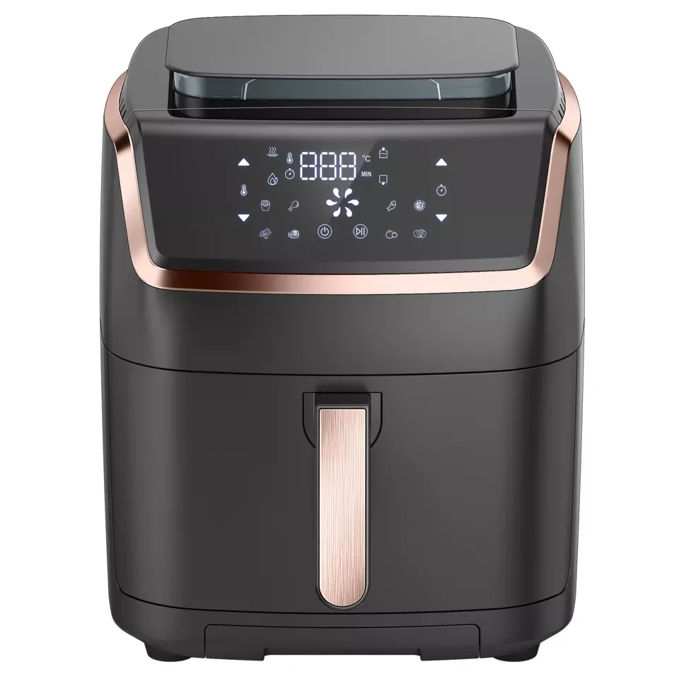 New 7L Digital Touch Screen Oil Free better for steam vegetables and baked goods Multifunction Steam Air Fryer